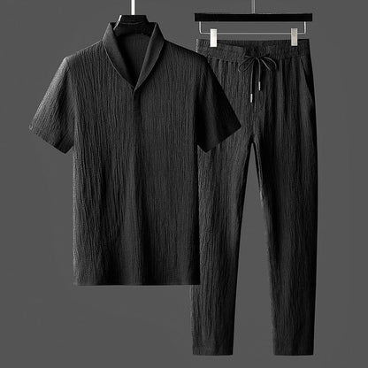 Heren Kasjmier Trui en Broek Set Casual Luxe - StudioMarella