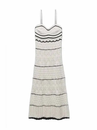 Midi Strandjurk Zomerse Sling Jurk voor Vrouw - StudioMarella