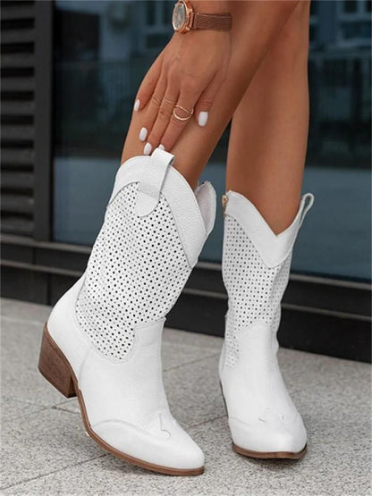 Dames Cowboylaarzen van Leer Stijlvol en Comfortabel