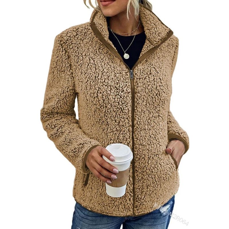 Dames Fleecejas Warm en Zachte Outdoor Jas