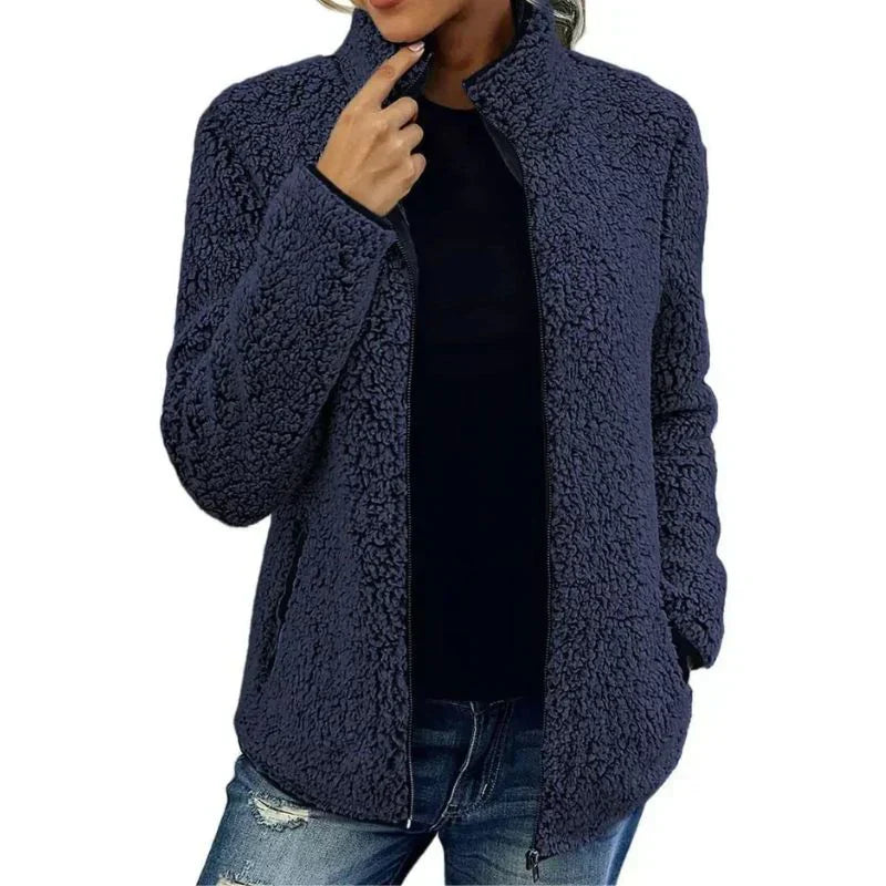 Dames Fleecejas Warm en Zachte Outdoor Jas