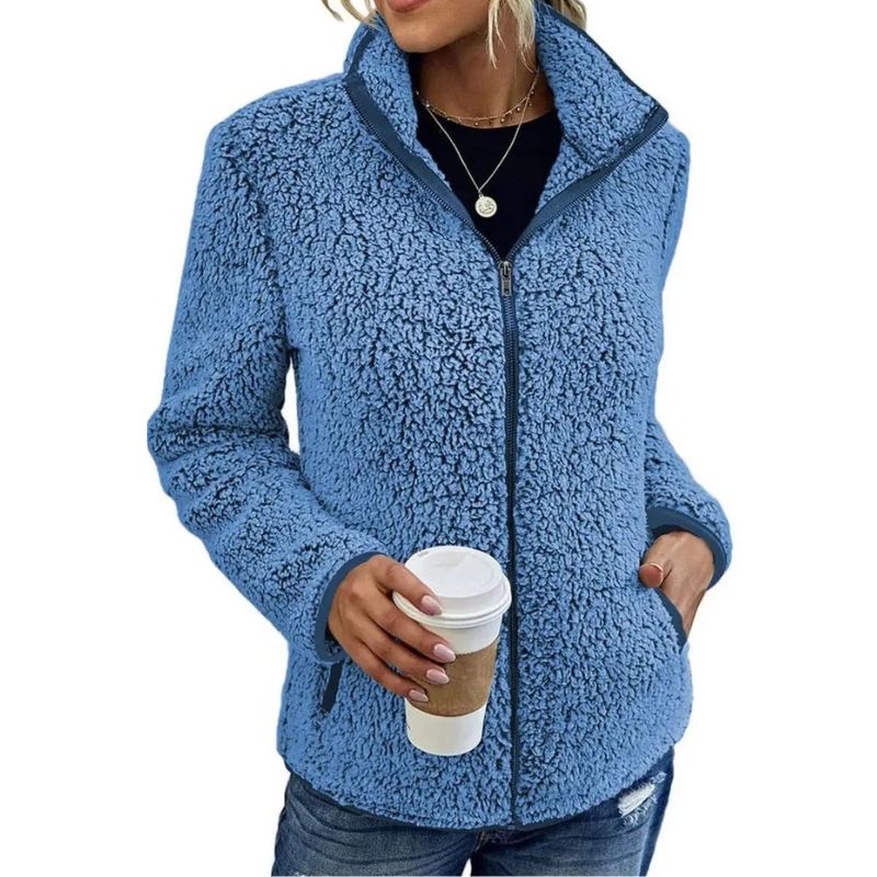 Dames Fleecejas Warm en Zachte Outdoor Jas