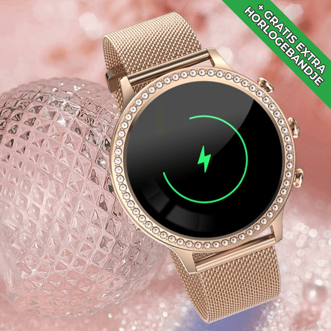 Digitaal Polshorloge met Gezondheidssensor Touchscreen Waterdicht IP68 Noodoproep 14 Dagen Batterij Smartwatch