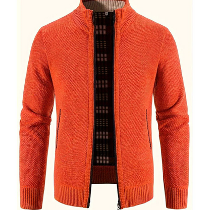 Herenvest Warm Gebreid Stijlvolle Look