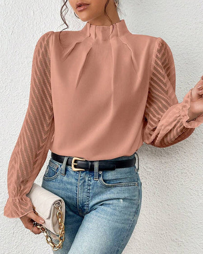Vrouwelijke Blouse Boaz Stijl Elegante Kanten - StudioMarella