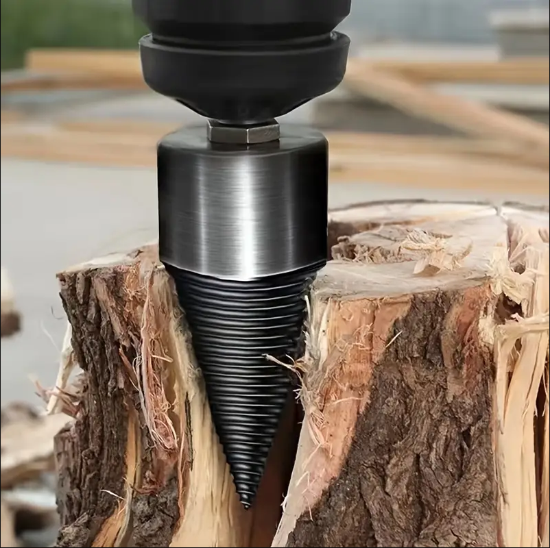 Houtsplijtboor voor Boormachine 32mm & 42mm Handboortoebehoeren Spiraalschroef Compacte Handgereedschap