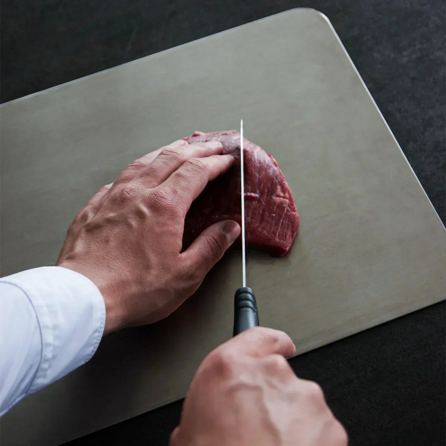 Snijplank 35×25 cm Met Titaan Coating BPA-Vrij Antibacterieel voor Hygiënisch Bereiden in de Keuken