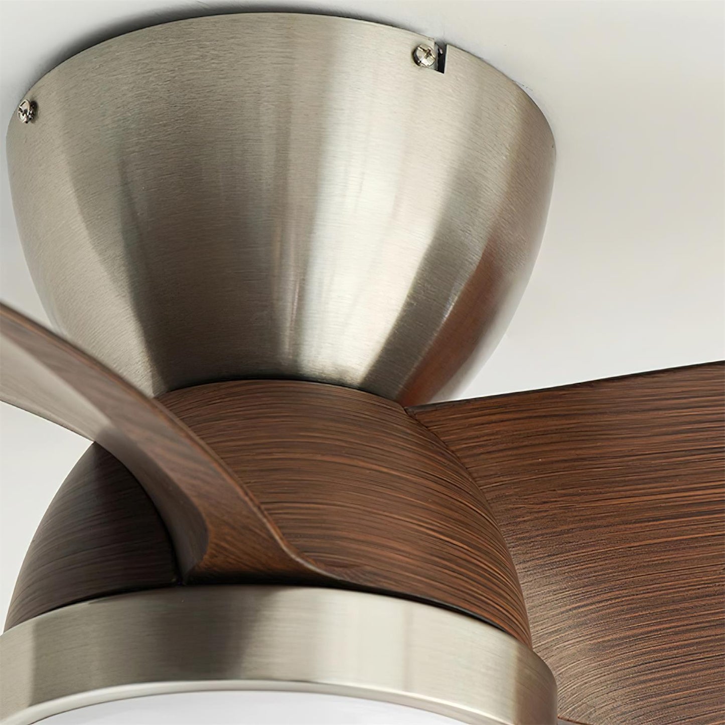 Plafondventilator met Verlichting Hout Metaal Ø61cm 18W 6 Snelheden Inclusief Afstandsbediening