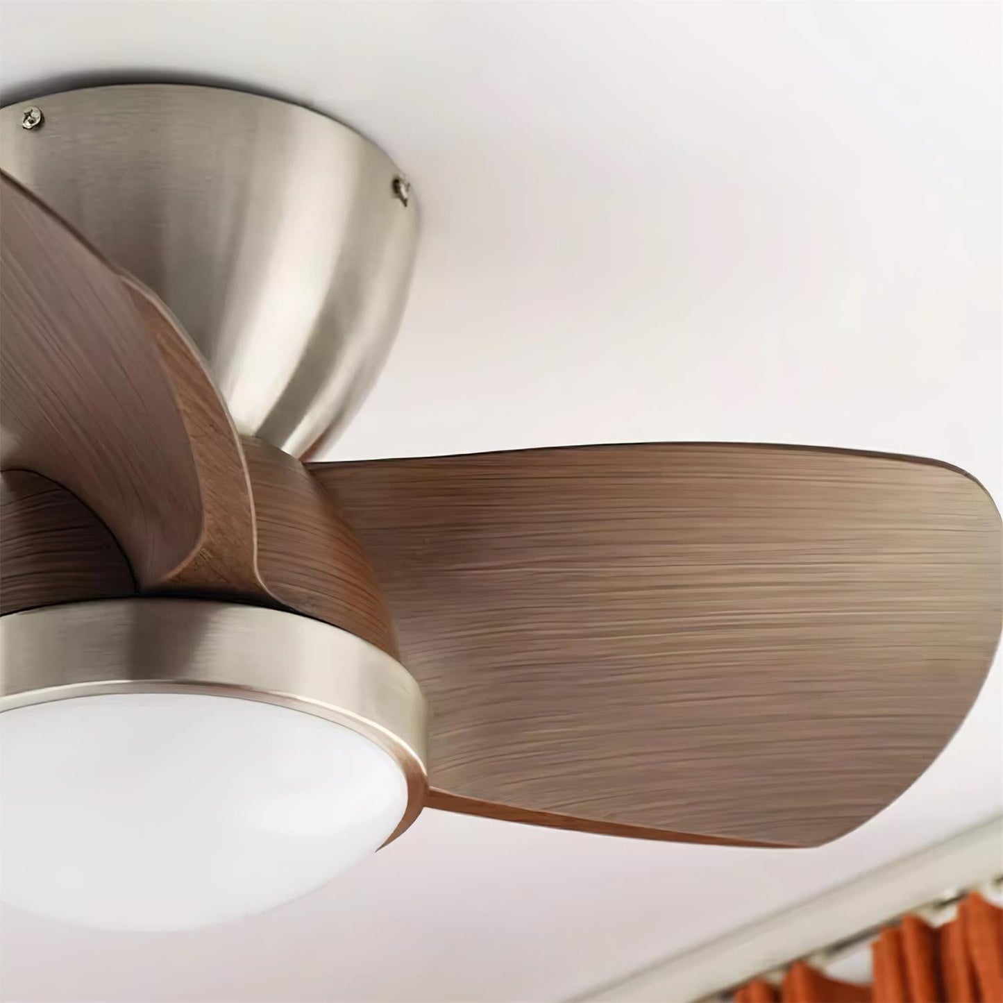 Plafondventilator met Verlichting Hout Metaal Ø61cm 18W 6 Snelheden Inclusief Afstandsbediening