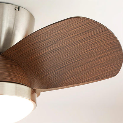 Plafondventilator met Verlichting Hout Metaal Ø61cm 18W 6 Snelheden Inclusief Afstandsbediening