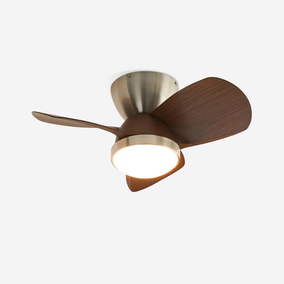 Plafondventilator met Verlichting Hout Metaal Ø61cm 18W 6 Snelheden Inclusief Afstandsbediening