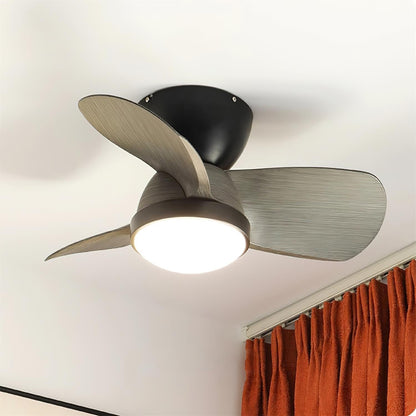 Plafondventilator met Verlichting Hout Metaal Ø61cm 18W 6 Snelheden Inclusief Afstandsbediening