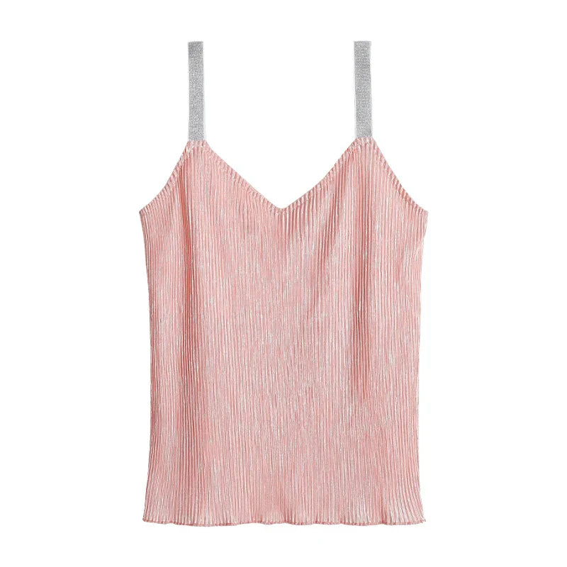 Glitter Tanktop Feestelijk voor Vrouw