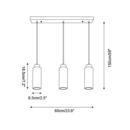 Hanglamp Travertijn Cilinder Hout LED Beige Eettafel Woonkamer Natuurlijke Steen Minimalistisch Design Verlichting Japandi Interieur