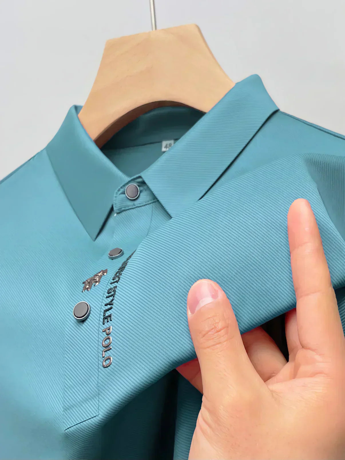 Heren Polo Shirt Stretch Kreukvrij Comfortabel