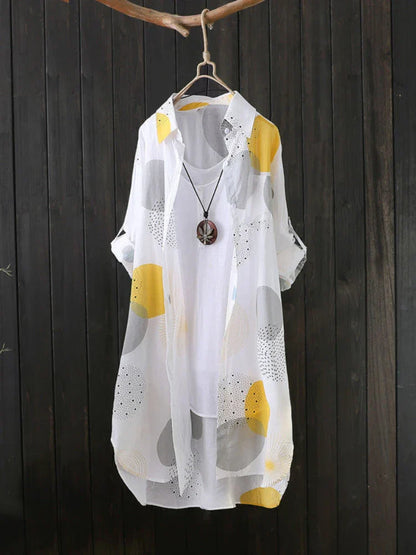 Damesblouse Casual Elegante Zomerblouse - StudioMarella