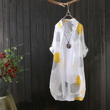 Damesblouse Casual Elegante Zomerblouse