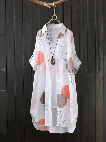 Damesblouse Casual Elegante Zomerblouse