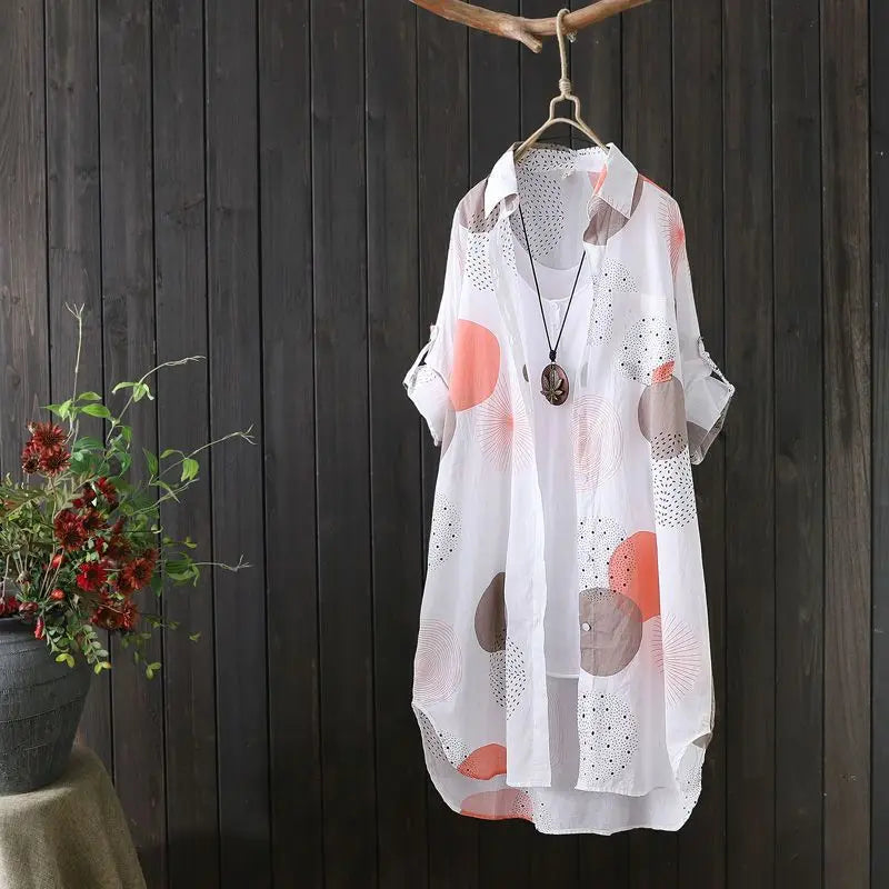 Damesblouse Casual Elegante Zomerblouse