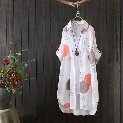 Damesblouse Casual Elegante Zomerblouse