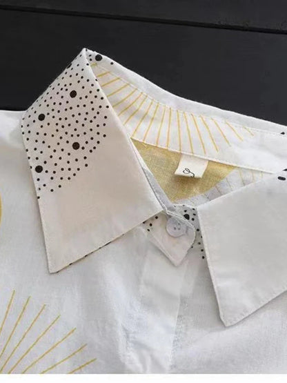 Damesblouse Casual Elegante Zomerblouse