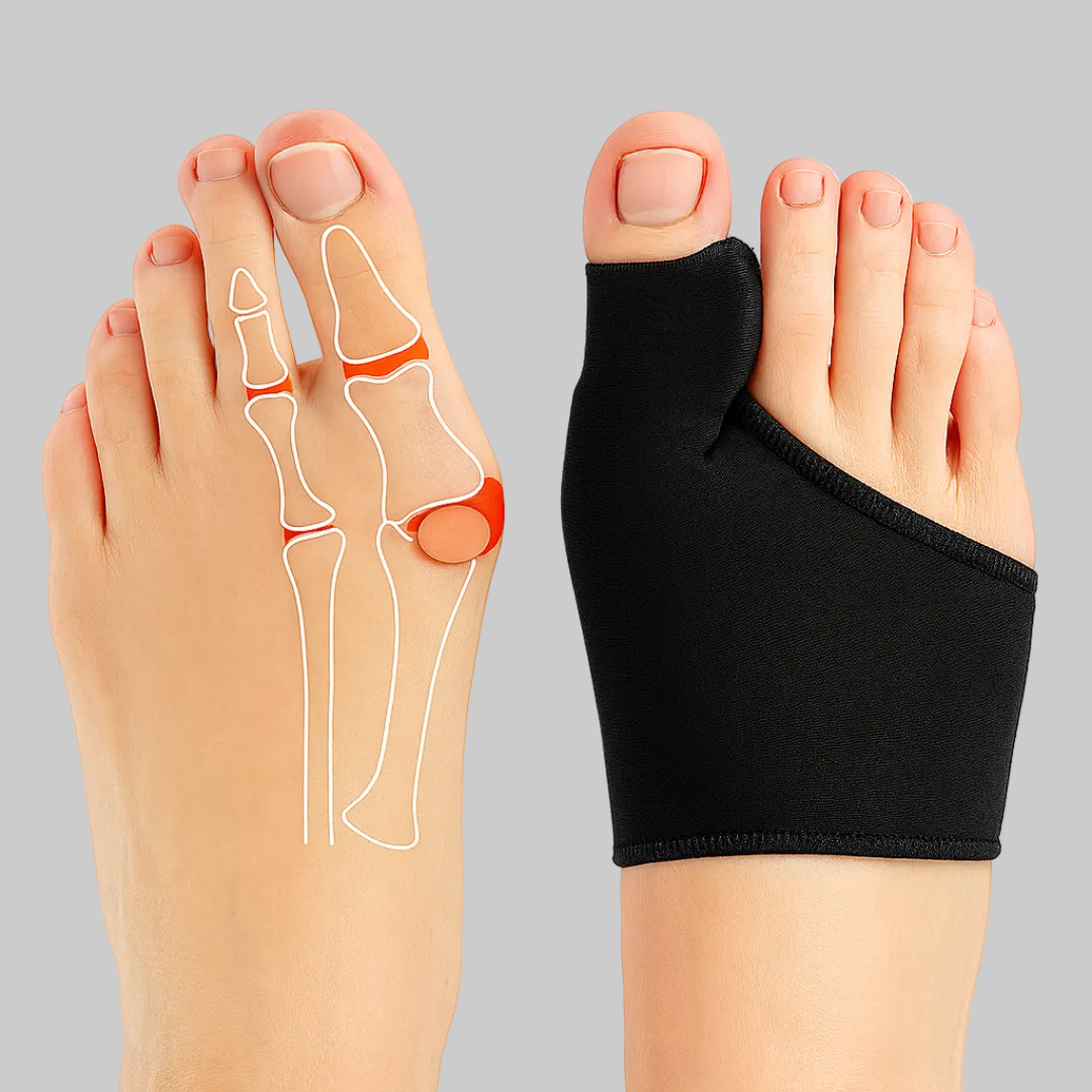 Bunion Corrector met Gelpads voor Hallux Valgus Verlichting