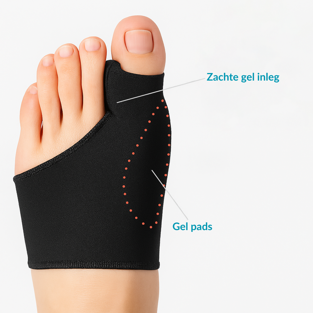 Bunion Corrector met Gelpads voor Hallux Valgus Verlichting