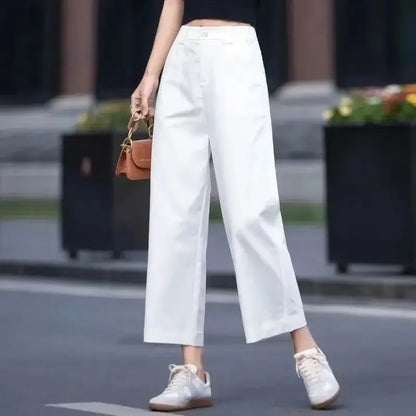 Zomer Broek Bell Bottom Wijd Damesmodel