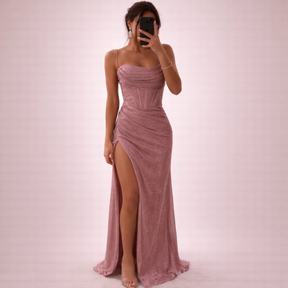 Tess | Abito romantico con paillettes ed elegante 2