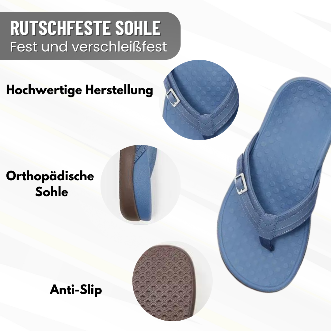 Orthopedische Comfortsandalen voor Dames — Ergonomische Voetondersteuning met Antislipzool