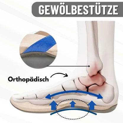 Orthopedische Comfortsandalen voor Dames — Ergonomische Voetondersteuning met Antislipzool