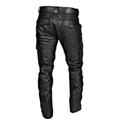 Leren Broek Imitatie Leer Pantalon