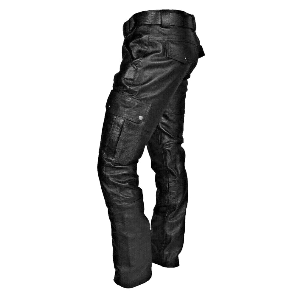 Leren Broek Imitatie Leer Pantalon