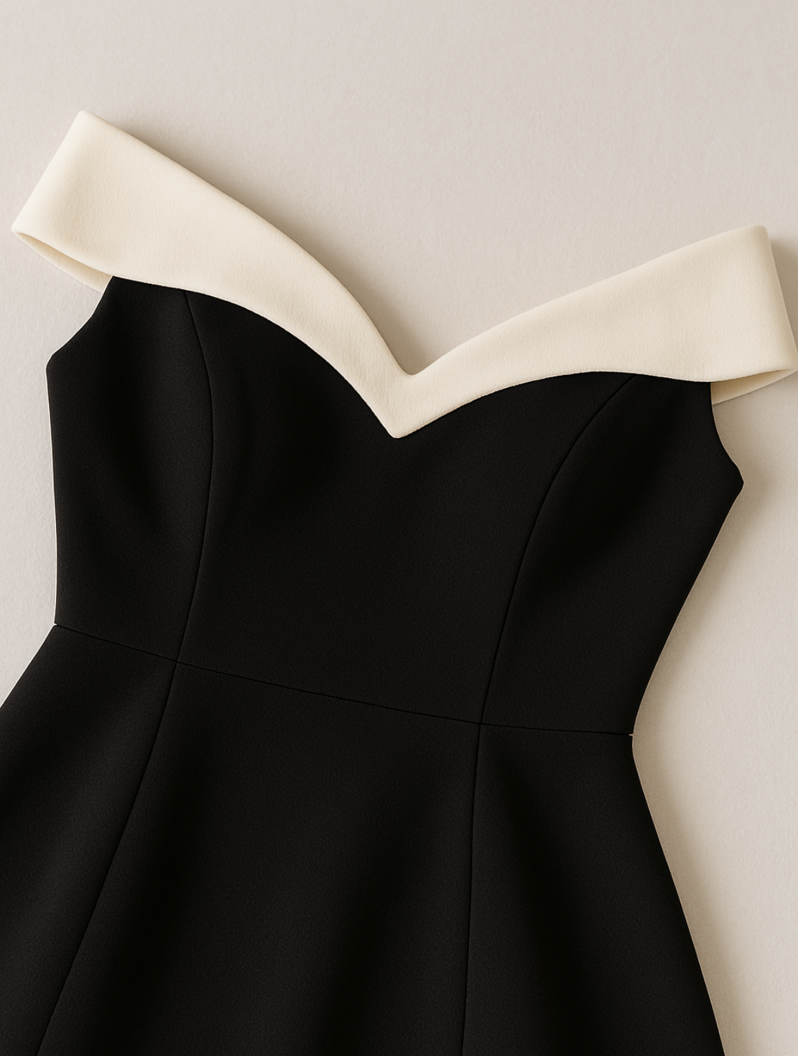 Tijdloze Off-Shoulder Mini-Jurk | Elegante Cocktailjurk 2