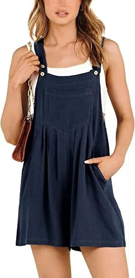 Linnen Jumpsuit Zomer Comfortabel Katoen