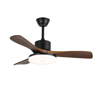 Scandinavisch geïnspireerde plafondventilator met verlichting en afstandsbediening – 6 snelheden, dimbaar LED, verkrijgbaar in 126 cm en 132 cm diameter
