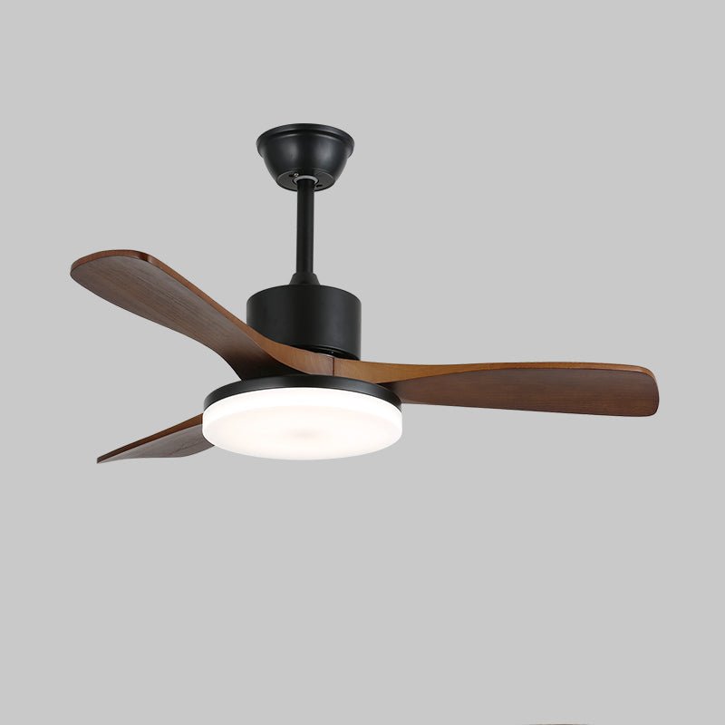 Scandinavisch geïnspireerde plafondventilator met verlichting en afstandsbediening – 6 snelheden, dimbaar LED, verkrijgbaar in 126 cm en 132 cm diameter