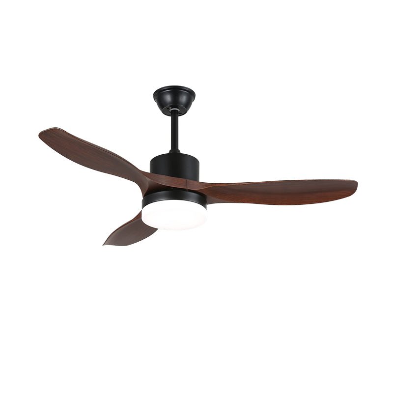 Scandinavisch geïnspireerde plafondventilator met verlichting en afstandsbediening – 6 snelheden, dimbaar LED, verkrijgbaar in 126 cm en 132 cm diameter