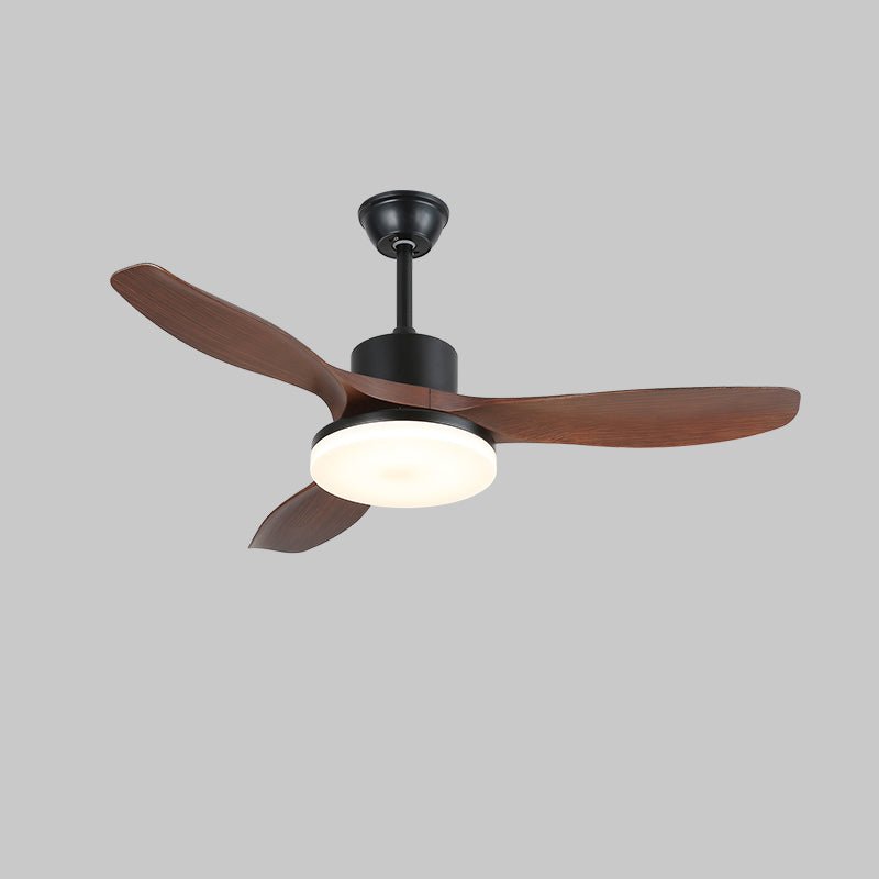 Scandinavisch geïnspireerde plafondventilator met verlichting en afstandsbediening – 6 snelheden, dimbaar LED, verkrijgbaar in 126 cm en 132 cm diameter