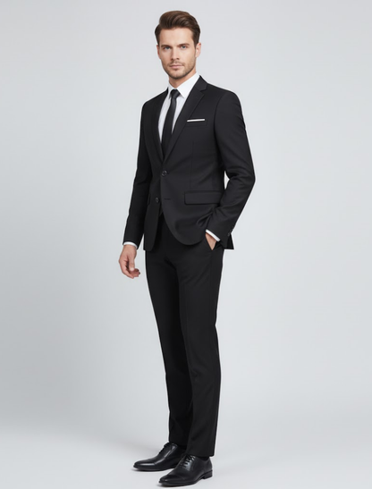 Timo Heren Slim Fit Pak | Elegante Stijl voor Formele Gelegenheden 4