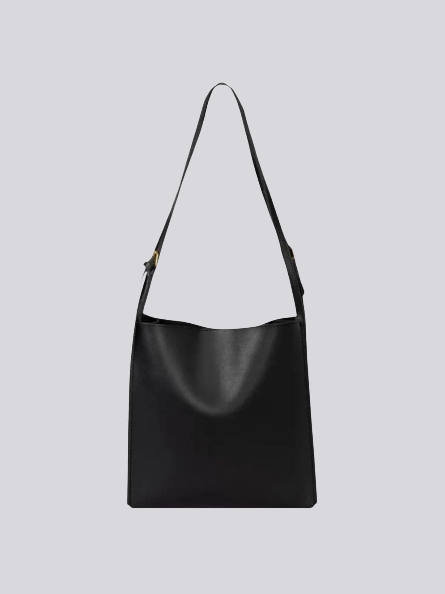 Vegan Leren Schoudertas Halfrond Elegant Ruim - StudioMarella