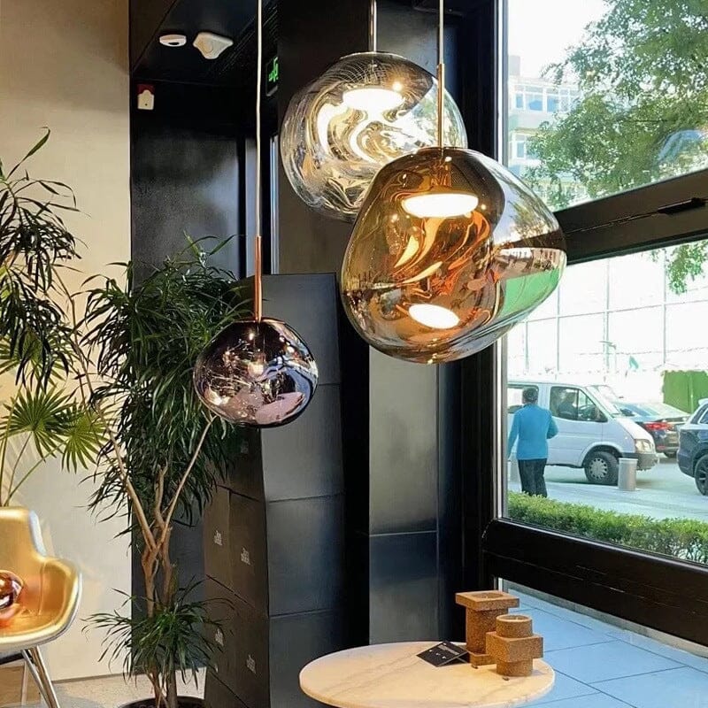 Moderne Lava Hanglamp Met Glazen Of PVC Bol En Verstelbare Ophanghoogte