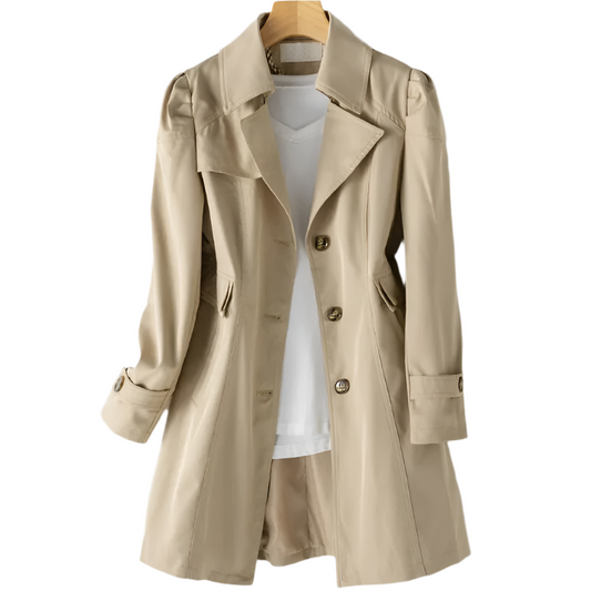 Dames Trenchcoat Waterafstotend Lichtgewicht Regenjas - StudioMarella