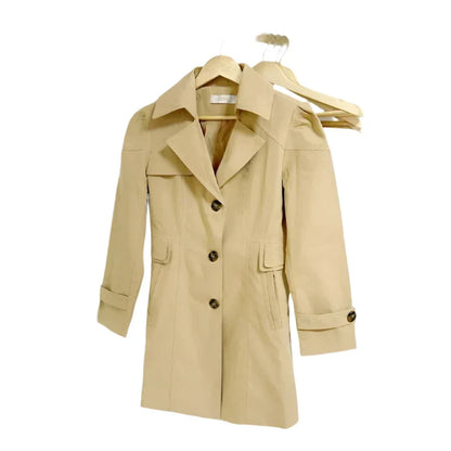 Dames Trenchcoat Waterafstotend Lichtgewicht Regenjas
