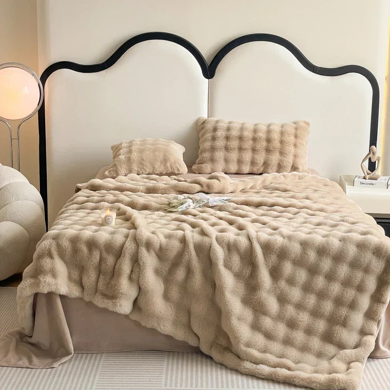 Zachte Fleece Deken Warm en Ademend voor Thuis