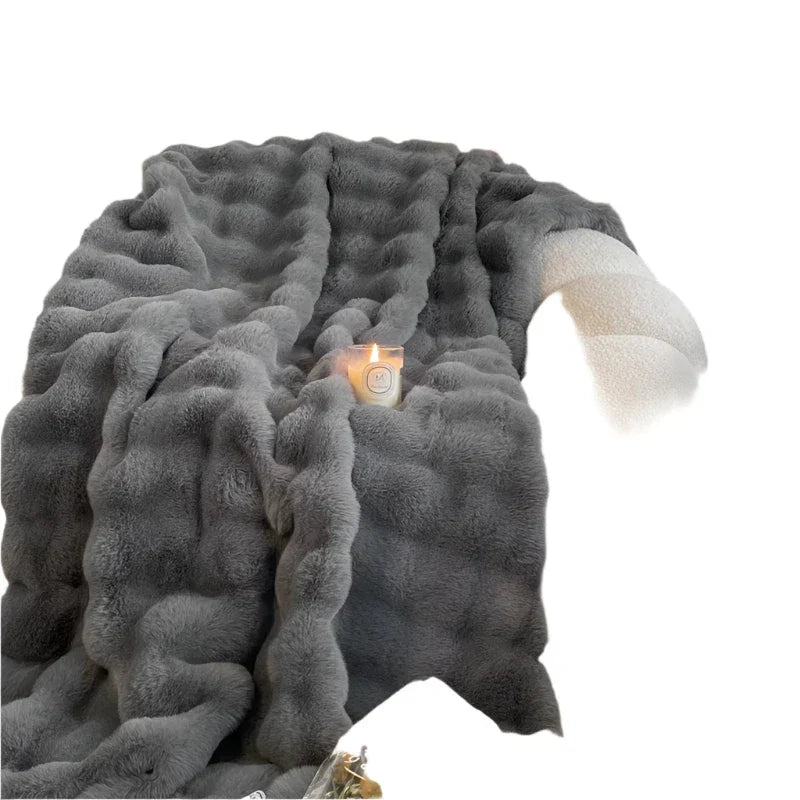 Zachte Fleece Deken Warm en Ademend voor Thuis