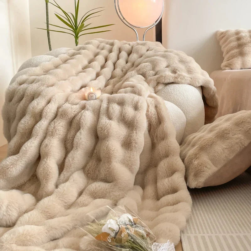 Zachte Fleece Deken Warm en Ademend voor Thuis