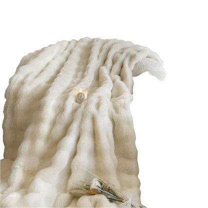 Zachte Fleece Deken Warm en Ademend voor Thuis