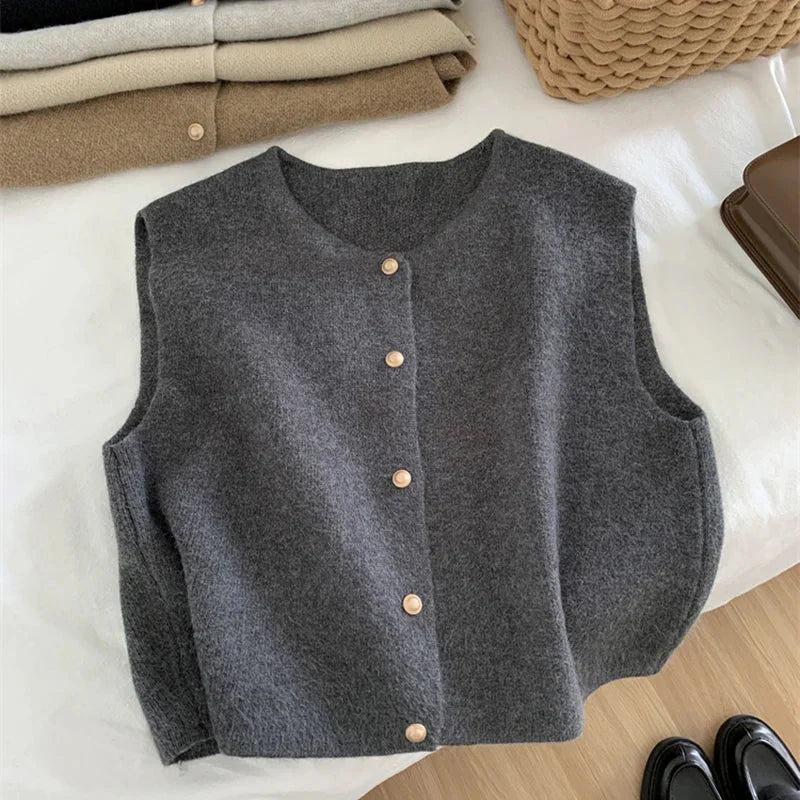Mouwloos Vest Elegant Zomerjurk
