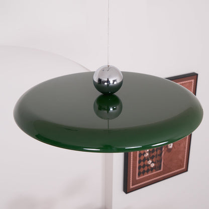 Hanglamp Verstelbaar Metaal Acryl Rood Groen Beige Rond Industrieel Woonkamer Eetkamer